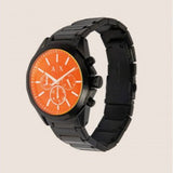 Armani Exchange Drexler Chronograph Black Dial Black Steel Strap Watch For Men - AX2615 Buy Now By Armani Exchange