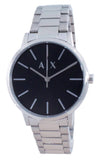 Armani Exchange Cayde Analog Black Dial Silver Steel Strap Watch For Men - AX2700 Buy Now By Armani Exchange
