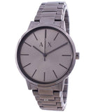 Armani Exchange Cayde Analog Grey Dial Grey Steel Strap Watch For Men - AX2722 Buy Now By Armani Exchange