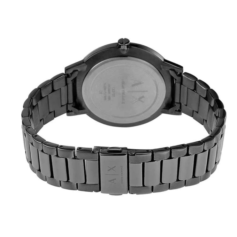 Armani Exchange Cayde Analog Grey Dial Grey Steel Strap Watch For Men - AX2722 Buy Now By Armani Exchange
