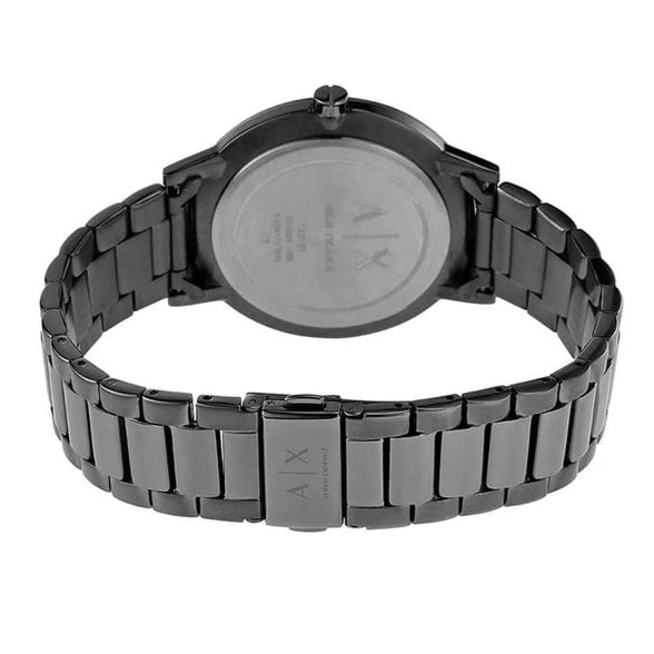 Armani Exchange Cayde Analog Black Dial Black Steel Strap Watch For Men - AX2701 Buy Now By Armani Exchange