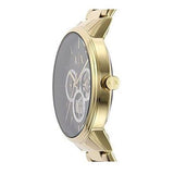 Armani Exchange Cayde Chronograph Black Dial Gold Steel Strap Watch for Men - AX2747 Buy Now By Armani Exchange
