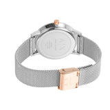 Armani Exchange Lola Analog White Dial Silver Mesh Strap Watch For Women - AX5537 Buy Now By Armani Exchange