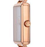 Armani Exchange Lola Quartz Silver Dial Rose Gold Mesh Strap Watch For Women - AX5802 Buy Now By Armani Exchange