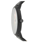 Armani Exchange Cayde Analog Black Dial Black Leather Strap Watch For Men - AX7120 Buy Now By Armani Exchange