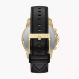 Armani Exchange Outerbanks Chronograph Black Dial Black Leather Strap Watch For Men - AX7133 Buy Now By Armani Exchange