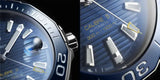 Tag Heuer Aquaracer Calibre 5 Blue Dial Silver Steel Strap Watch for Men - WAY201B.BA0927 Buy Now By Tag Heuer