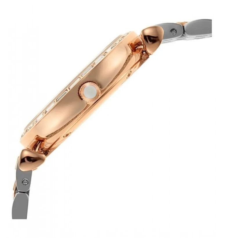 Emporio Armani Gianni T-Bar Silver Dial Two Tone Steel Strap Watch For Women - AR11293 Buy Now By Emporio Armani