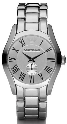 Emporio Armani Classic Quartz Silver Dial Silver Steel Strap Watch For Men - AR0647 Buy Now By Emporio Armani
