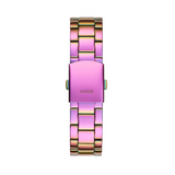 Guess Confetti Chronograph Crystals Multicolor Dial Purple Steel Strap Watch For Women - GW0483L5 Buy Now By Guess