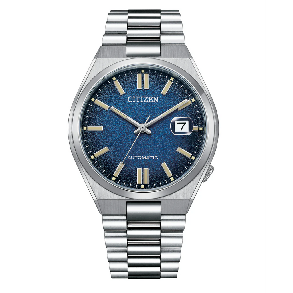 Citizen Tsuyosa Automatic Dark Blue Dial Silver Steel Strap Watch For Men - NJ0151-88L Buy Now By Citizen