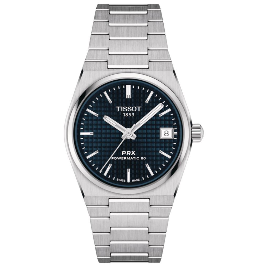 Tissot PRX Powermatic 80 Blue Dial Silver Steel Strap Watch for Men - T137.207.11.041.00 Buy Now By Tissot