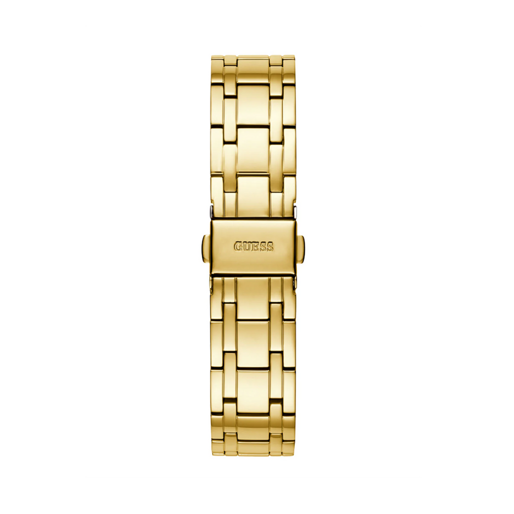 Guess Cosmo Diamonds Green Dial Gold Steel Strap Watch for Women - GW0033L8 Buy Now By Guess