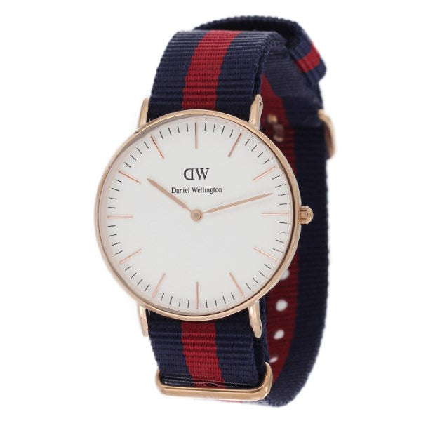Daniel Wellington Classic Oxford White Dial Two Tone NATO Strap Watch For Women - DW00100029 Buy Now By Daniel Wellington