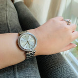 Michael Kors Darci Silver Dial Two Tone Steel Strap Watch for Women - MK3405 Buy Now By Michael Kors