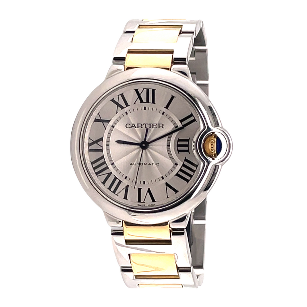 Cartier Ballon Bleu de Cartier Silver Dial Two Tone Steel Strap Watch for Women - W2BB0030 Buy Now By Cartier