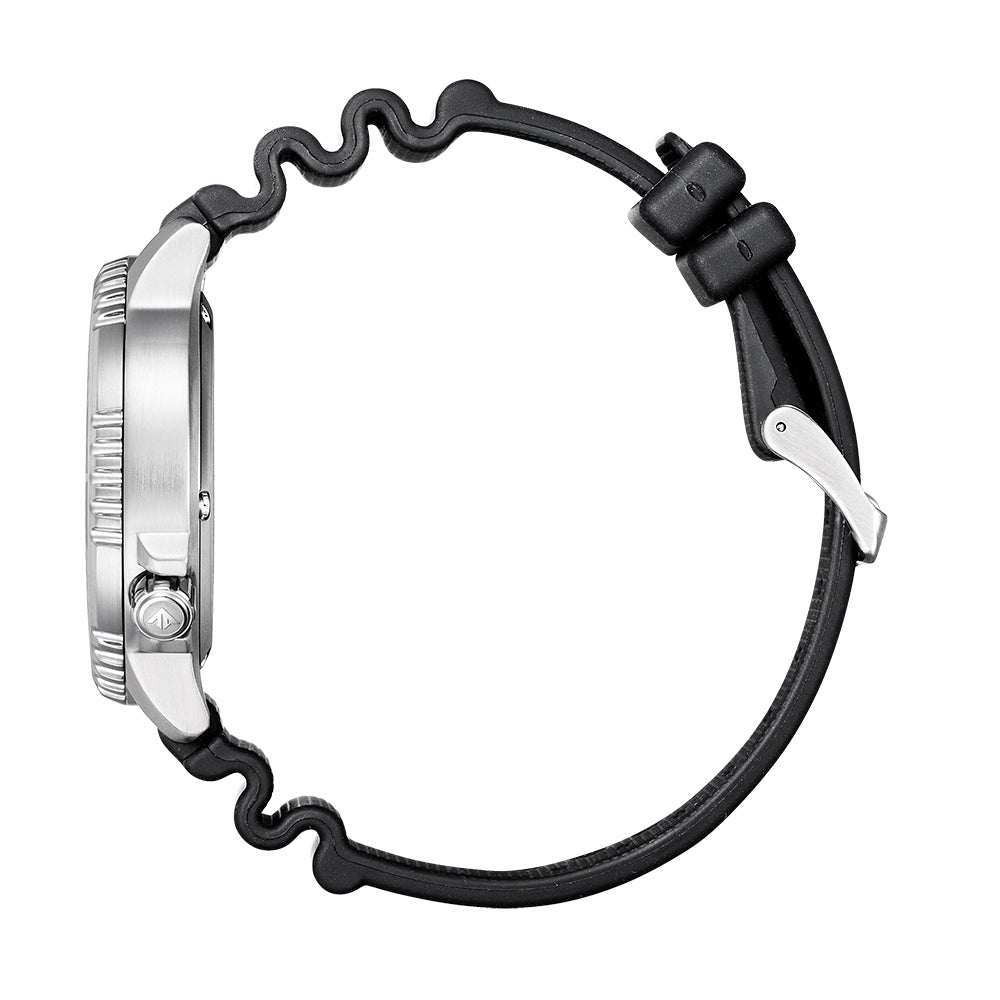 Citizen Eco Drive Promaster Marine Red Dial Black Rubber Strap Watch For Men - BN0159-15X Buy Now By Citizen