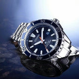 Citizen Promaster Marine Blue Dial Silver Steel Strap Watch For Men - BN0191-80L Buy Now By Citizen