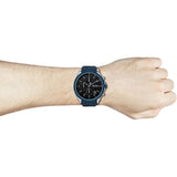 Hugo Boss Velocity Black Dial Blue Rubber Strap Watch for Men - 1513717 Buy Now By Hugo Boss