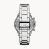 Fossil Bannon Chronograph Green Dial Silver Steel Strap Watch for Men - BQ2492 Buy Now By Fossil