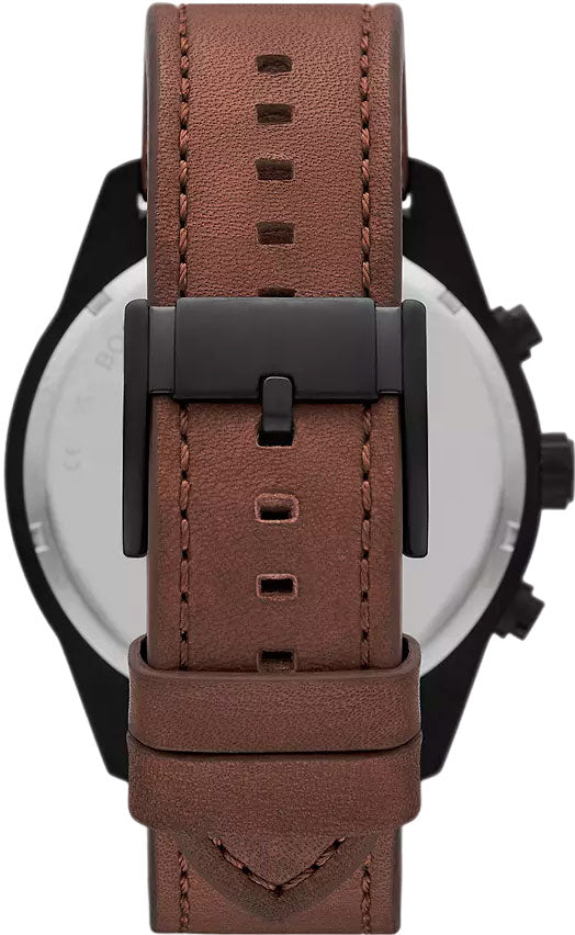 Fossil Brox Multifunction Brown Dial Brown Leather Strap Watch for Men - BQ2802 Buy Now By Fossil