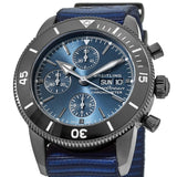 Breitling Superocean Heritage Chronograph 44 Outerknown Blue Dial Blue NATO Strap Watch for Men - M133132A1C1W1 Buy Now By Breitling