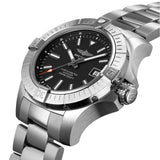 Breitling Avenger Automatic 43mm Black Dial Silver Steel Strap Watch for Men - A17318101B1A1 Buy Now By Breitling