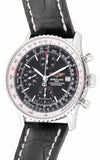 Breitling Navitimer 1 Chronograph 41mm Automatic Black Dial Black Leather Strap Mens Watch - A13324121B1P1 Buy Now By Breitling