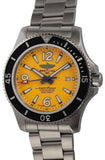 Breitling Superocean II Automatic 44mm Yellow Dial Silver Steel Strap Watch for Men - A17367021I1A1 Buy Now By Breitling
