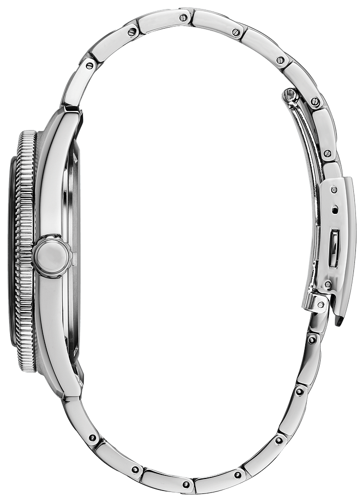 Citizen Eco Drive Vintage Green Dial Silver Steel Strap Watch For Men - AW1598-70X Buy Now By Citizen