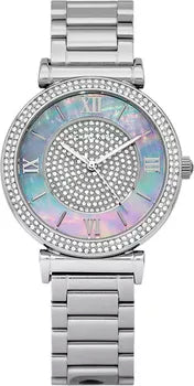 Michael Kors Caitlin Crystal Dial Silver Steel Strap Watch for Women - MK3331 Buy Now By Michael Kors