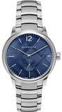 Burberry The Classic Blue Dial Silver Steel Strap Watch for Men - BU10007 Buy Now By Burberry