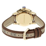Burberry The Classic Gold Dial Brown Leather Strap Watch for Women - BU10114 Buy Now By Burberry