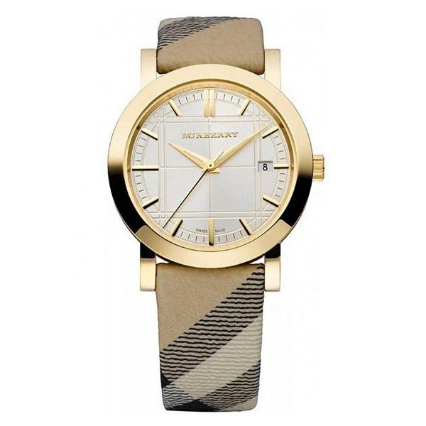Burberry Heritage Silver Dial Leather Strap Watch for Women - BU1398 Buy Now By Burberry