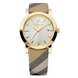Burberry Heritage Silver Dial Leather Strap Watch for Women - BU1398 Buy Now By Burberry
