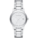 Burberry The City Silver Dial Silver Steel Strap Watch for Women - BU9000 Buy Now By Burberry