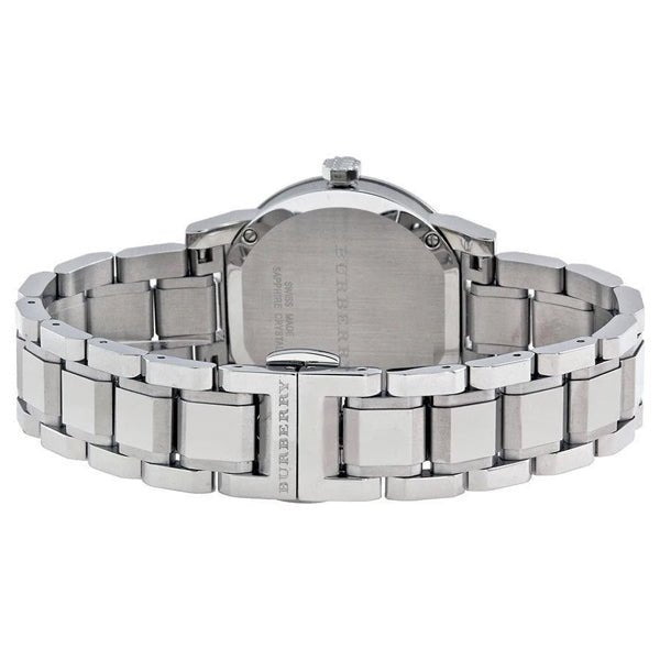 Burberry The City Black Dial Silver Steel Strap Watch for Women - BU9101 Buy Now By Burberry