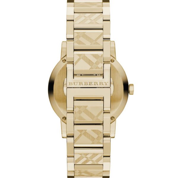 Burberry The City Gold Dial Gold Steel Strap Watch for Women - BU9145 Buy Now By Burberry