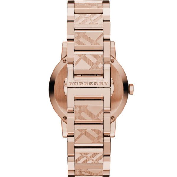 Burberry The City Rose Gold Dial Rose Gold Steel Strap Watch for Women - BU9146 Buy Now By Burberry