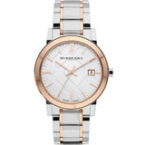 Burberry The City Silver Dial Two Tone Steel Strap Watch for Women - BU9205 Buy Now By Burberry