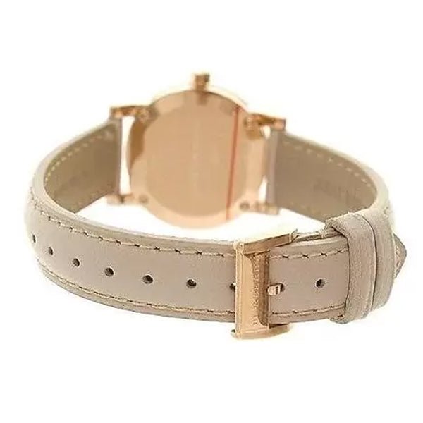 Burberry The City Gold Dial Beige Leather Strap Watch for Women - BU9210 Buy Now By Burberry