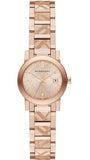 Burberry The City Rose Gold Dial Rose Gold Steel Strap Watch for Women - BU9235 Buy Now By Burberry