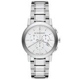 Burberry The City White Dial Silver Steel Strap Watch for Men - BU9750 Buy Now By Burberry
