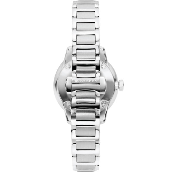 Burberry The Classic Silver Dial Silver Steel Strap Watch for Women - BU10108 Buy Now By Burberry