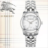 Burberry Heritage Check White Dial Silver Steel Strap Watch for Women - BU1853 Buy Now By Burberry