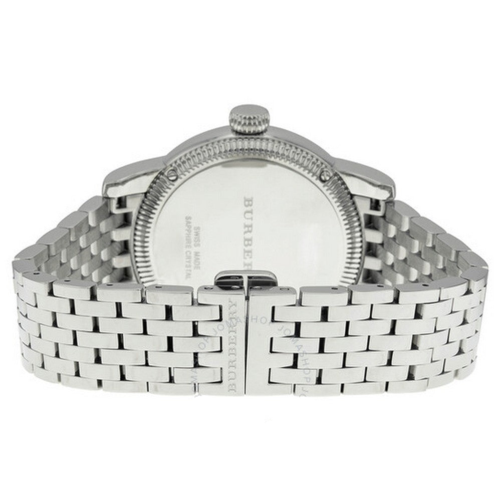 Burberry Analog White Dial Silver Steel Strap Watch for Women - BU7838 Buy Now By Burberry
