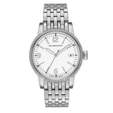 Burberry Analog White Dial Silver Steel Strap Watch for Women - BU7838 Buy Now By Burberry