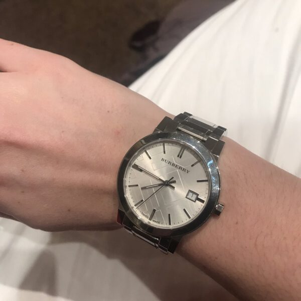 Burberry The City Silver Dial Silver Steel Strap Watch for Women - BU9000 Buy Now By Burberry