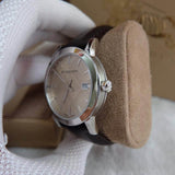 Burberry The City Gold Dial Brown Leather Strap Watch for Men - BU9011 Buy Now By Burberry