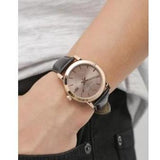 Burberry The City Brown Dial Brown Leather Strap Watch for Men - BU9013 Buy Now By Burberry